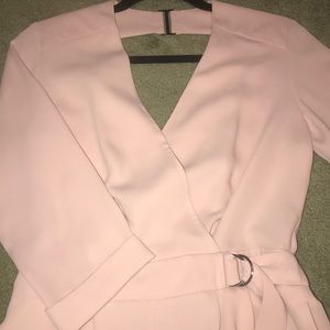 Topshop pale pink romper!